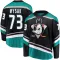 Black Men's Jan Mysak Breakaway Anaheim Ducks Alternate Jersey