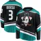 Black Men's Kevin Bieksa Breakaway Anaheim Ducks Alternate Jersey