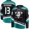 Black Men's Nikita Nesterenko Breakaway Anaheim Ducks Alternate Jersey