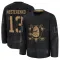 Black Men's Nikita Nesterenko Premium Anaheim Ducks 2024 Military Appreciation Practice Jersey