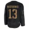 Black Men's Nikita Nesterenko Premium Anaheim Ducks 2024 Military Appreciation Practice Jersey