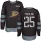 Black Men's Ryan Poehling Authentic Anaheim Ducks 1917-2017 100th Anniversary Jersey
