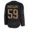 Black Men's Sasha Pastujov Premium Anaheim Ducks 2024 Military Appreciation Practice Jersey