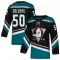Black Men's Stian Solberg Authentic Anaheim Ducks Teal Alternate Jersey