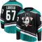 Black Men's Tristan Luneau Breakaway Anaheim Ducks Alternate Jersey