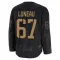 Black Men's Tristan Luneau Premium Anaheim Ducks 2024 Military Appreciation Practice Jersey