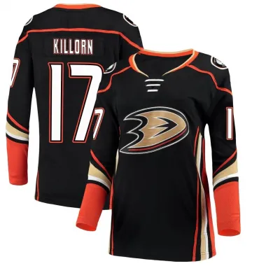 Black Women's Alex Killorn Breakaway Anaheim Ducks Home Jersey