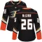 Black Women's Brock McGinn Authentic Anaheim Ducks Home Jersey