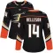 Black Women's Drew Helleson Authentic Anaheim Ducks Home Jersey