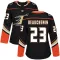 Black Women's Francois Beauchemin Authentic Anaheim Ducks Home Jersey