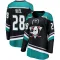 Black Women's Jeffrey Viel Breakaway Anaheim Ducks Alternate Jersey