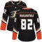 Black Women's Jeremie Biakabutuka Authentic Anaheim Ducks Home Jersey