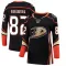 Black Women's Jeremie Biakabutuka Breakaway Anaheim Ducks Home Jersey