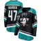 Black Women's Noah Warren Breakaway Anaheim Ducks Alternate Jersey