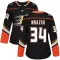 Black Women's Petr Mrazek Authentic Anaheim Ducks Home Jersey