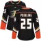 Black Women's Ryan Poehling Authentic Anaheim Ducks Home Jersey