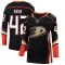 Black Women's Tim Washe Breakaway Anaheim Ducks Home Jersey