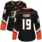 Black Women's Troy Terry Authentic Anaheim Ducks Home Jersey