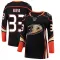 Black Women's Ville Husso Breakaway Anaheim Ducks Home Jersey