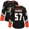 Black Women's Yegor Sidorov Authentic Anaheim Ducks Home Jersey