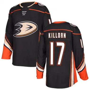 Black Youth Alex Killorn Authentic Anaheim Ducks Home Jersey