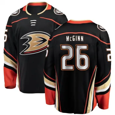 Black Youth Brock McGinn Breakaway Anaheim Ducks Home Jersey