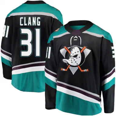 Black Youth Calle Clang Breakaway Anaheim Ducks Alternate Jersey