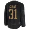 Black Youth Calle Clang Premium Anaheim Ducks 2024 Military Appreciation Practice Jersey