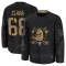 Black Youth Damian Clara Premium Anaheim Ducks 2024 Military Appreciation Practice Jersey