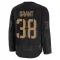 Black Youth Derek Grant Premium Anaheim Ducks 2024 Military Appreciation Practice Jersey
