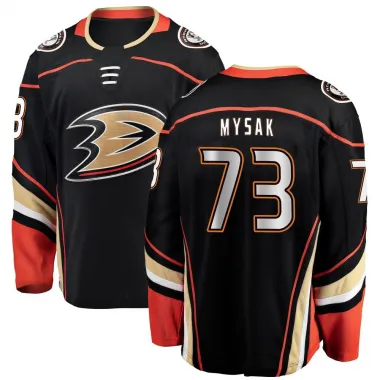 Black Youth Jan Mysak Breakaway Anaheim Ducks Home Jersey