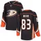 Black Youth Jaxsen Wiebe Authentic Anaheim Ducks Home Jersey