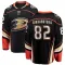 Black Youth Jeremie Biakabutuka Breakaway Anaheim Ducks Home Jersey