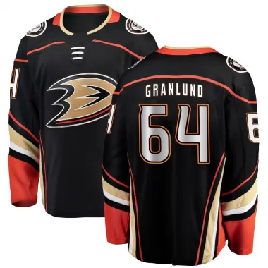 Black Youth Mikael Granlund Breakaway Anaheim Ducks Home Jersey