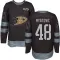 Black Youth Nico Myatovic Authentic Anaheim Ducks 1917-2017 100th Anniversary Jersey
