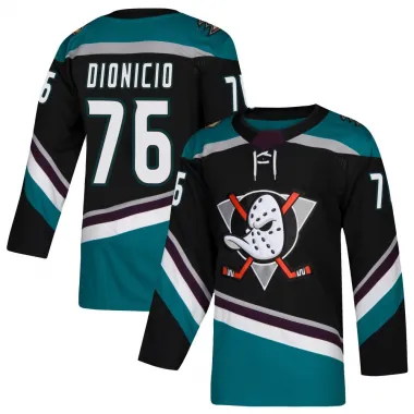Black Youth Rodwin Dionicio Authentic Anaheim Ducks Teal Alternate Jersey