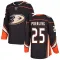 Black Youth Ryan Poehling Authentic Anaheim Ducks Home Jersey