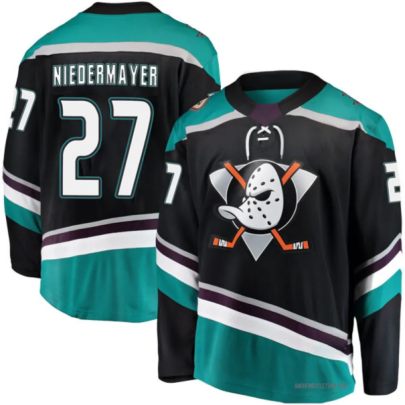Black Youth Scott Niedermayer Breakaway Anaheim Ducks Alternate Jersey