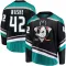 Black Youth Tim Washe Breakaway Anaheim Ducks Alternate Jersey