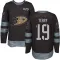 Black Youth Troy Terry Authentic Anaheim Ducks 1917-2017 100th Anniversary Jersey
