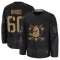 Black Youth Tyson Hinds Premium Anaheim Ducks 2024 Military Appreciation Practice Jersey