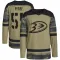 Camo Men's Coulson Pitre Authentic Anaheim Ducks Military Appreciation Practice Jersey