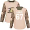 Camo Women's Tristan Luneau Authentic Anaheim Ducks Veterans Day Practice Jersey