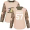 Camo Women's Yegor Sidorov Authentic Anaheim Ducks Veterans Day Practice Jersey