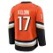 Orange Men's Alex Killorn Premium Anaheim Ducks Home Jersey