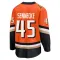 Orange Men's Beckett Sennecke Breakaway Anaheim Ducks Home Jersey