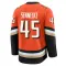 Orange Men's Beckett Sennecke Premium Anaheim Ducks Home Jersey