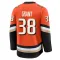 Orange Men's Derek Grant Premium Anaheim Ducks Home Jersey