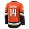 Orange Men's Drew Helleson Premium Anaheim Ducks Home Jersey