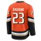 Orange Men's Francois Beauchemin Premium Anaheim Ducks Home Jersey